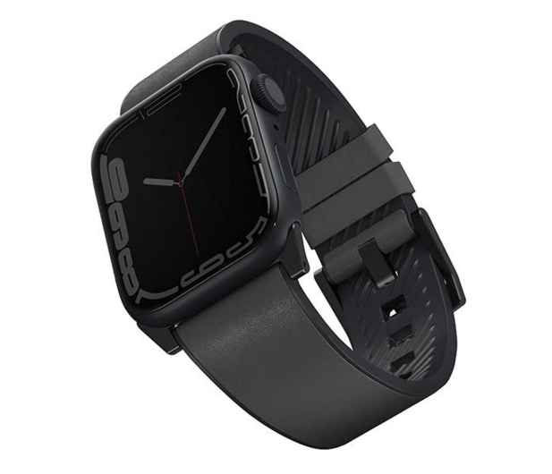 Uniq Pasek Skórzany Straden do Apple Watch szary - 1082100 - zdjęcie